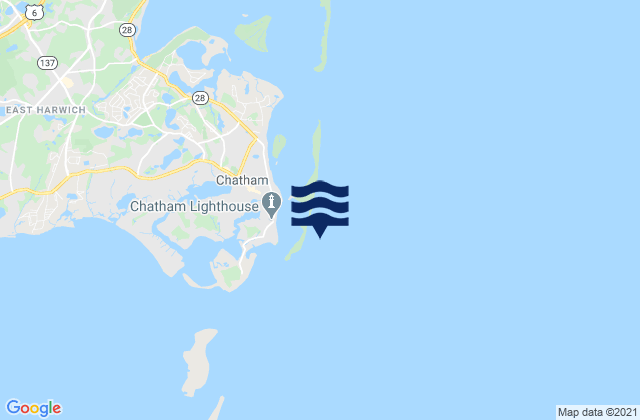 Chatham (outer coast), United States潮水