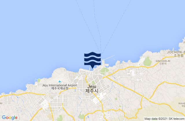 Cheju Harbor, South Korea潮水