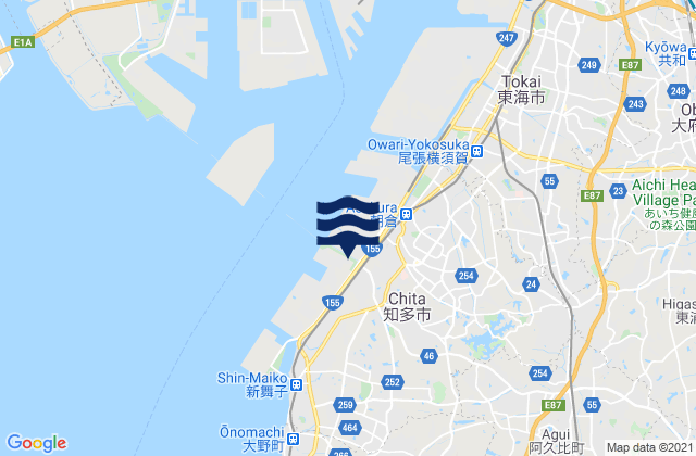 Chita-shi, Japan潮水