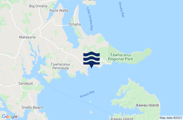 Christian Bay, New Zealand潮水