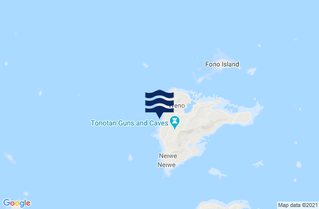 Chuuk Moen Island, Micronesia潮水