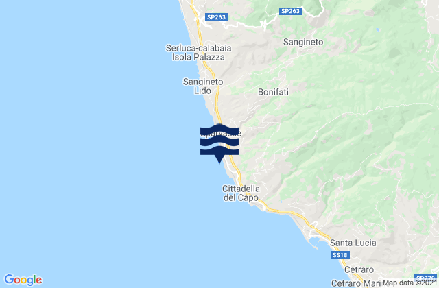 Cittadella del Capo, Italy潮水