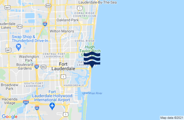 City of Fort Lauderdale Las Olas Marina, United States潮水