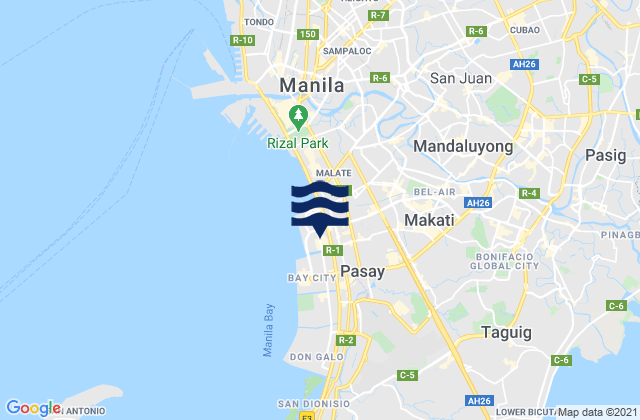 City of Makati, Philippines潮水