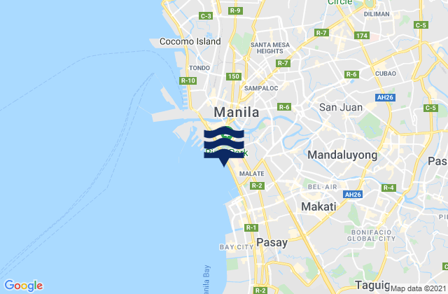 City of Marikina, Philippines潮水