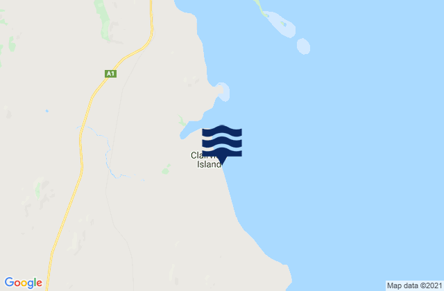 Clairview Island, Australia潮水