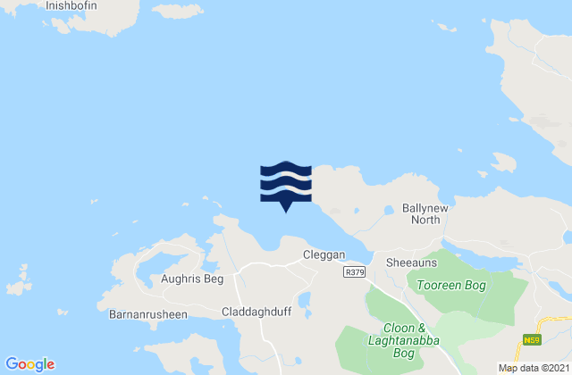 Cleggan Bay, Ireland潮水