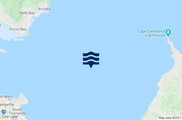 Cleveland Bay, Australia潮水