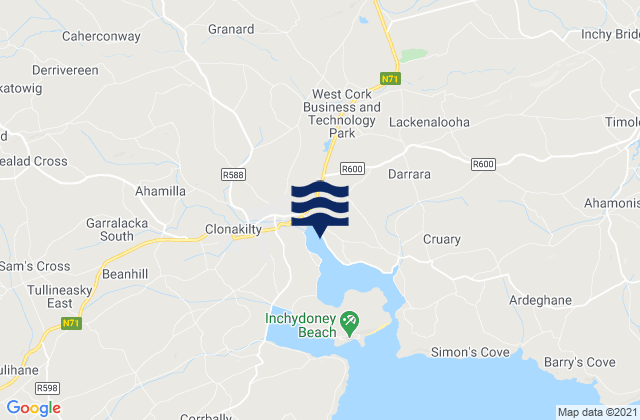 Clonakilty, Ireland潮水