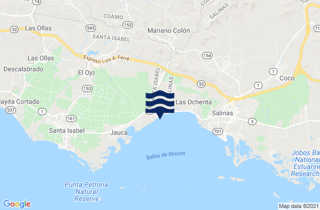 Coamo, Puerto Rico潮水