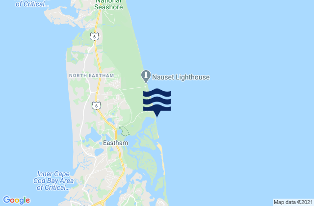 Coast Guard Beach Cape Cod National Seashore Eastham, United States潮水