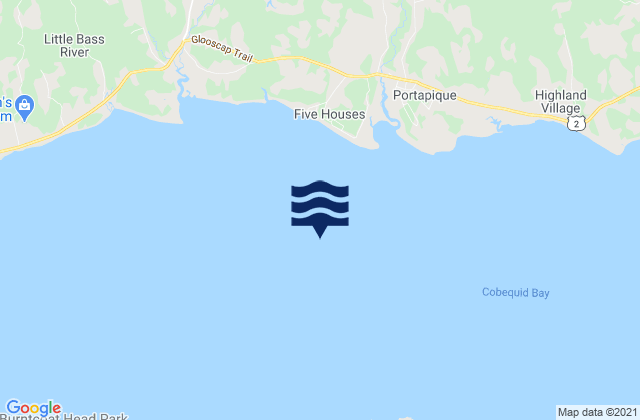 Cobequid Bay (Ray .4), Canada潮水