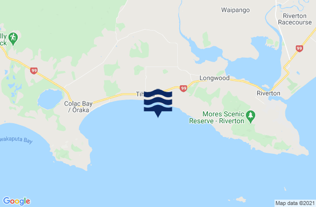 Colac Bay, New Zealand潮水