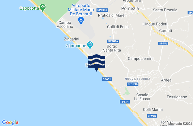 Colli di Enea, Italy潮水