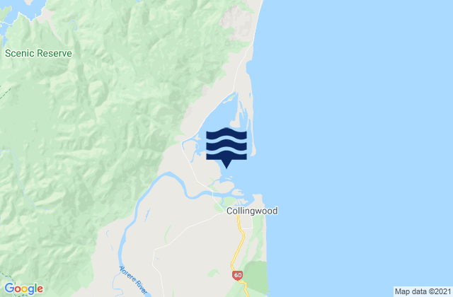 Collingwood, New Zealand潮水