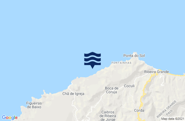 Concelho da Ribeira Grande, Cabo Verde潮水