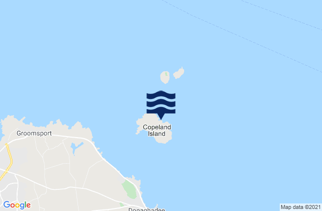 Copeland Island, United Kingdom潮水