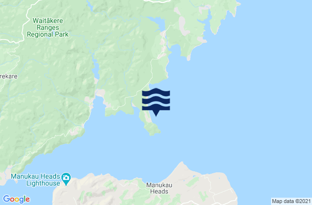 Cornwallis, New Zealand潮水