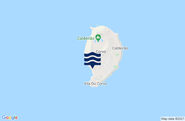 Corvo, Portugal潮水