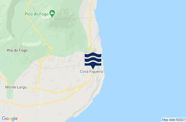 Cova Figueira, Cabo Verde潮水