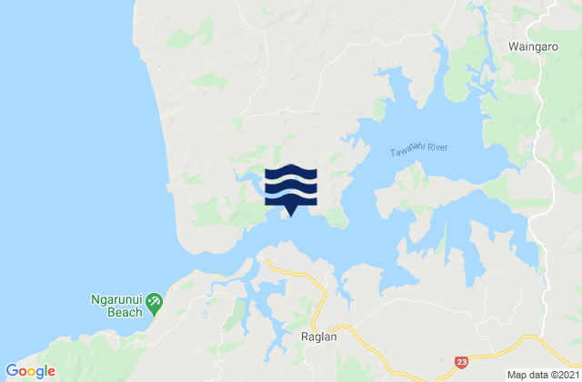 Cox Bay, New Zealand潮水