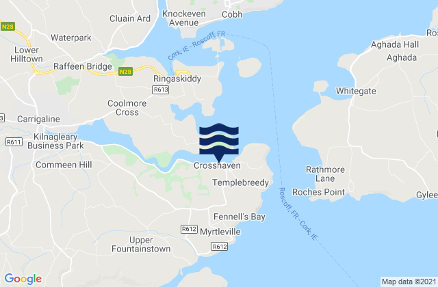 Crosshaven, Ireland潮水