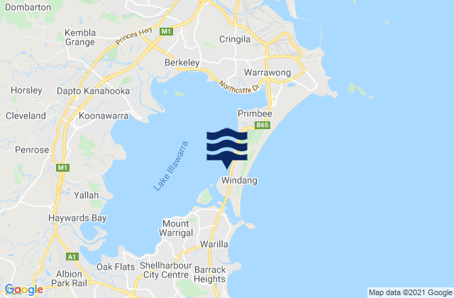 Cudgeree Bay, Australia潮水