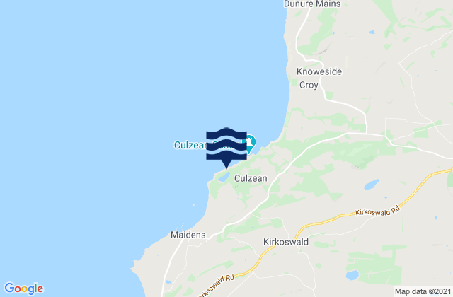 Culzean Bay, United Kingdom潮水