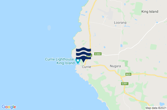 Currie, Australia潮水