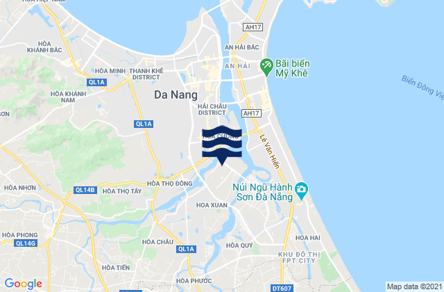 Cẩm Lệ, Vietnam潮水