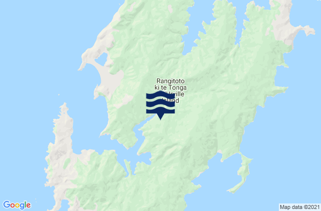 D'Urville Island, New Zealand潮水