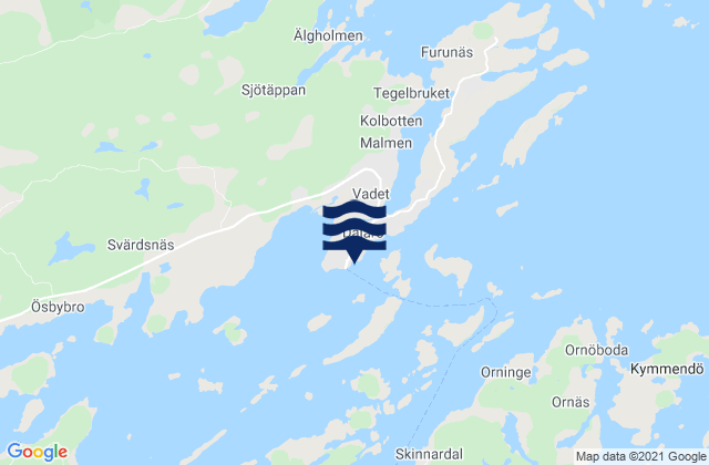 Dalarö, Sweden潮水
