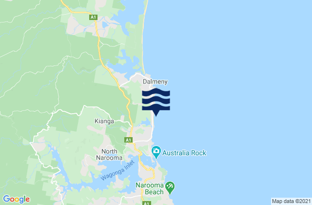 Dalmeny Point, Australia潮水