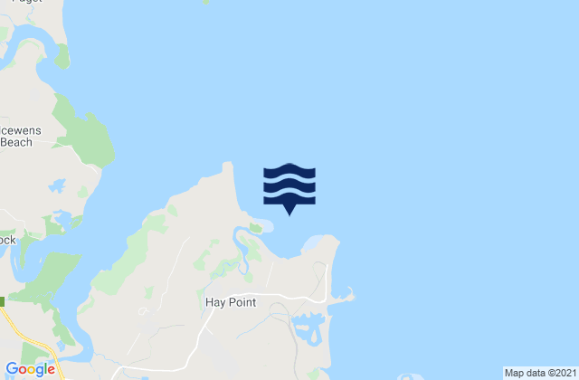 Dalrymple Bay, Australia潮水