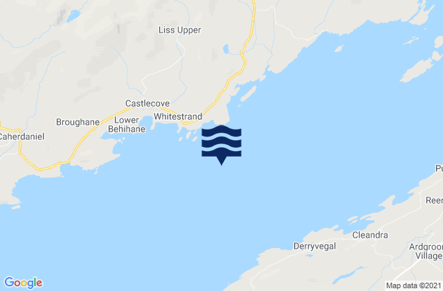 Darrynane Bay, Ireland潮水