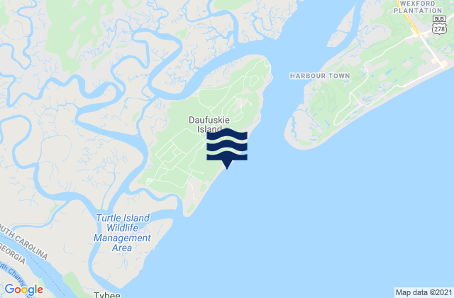 Daufuskie Island, United States潮水