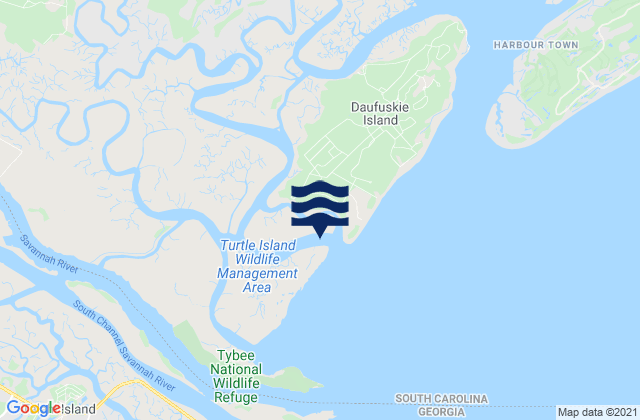 Daufuskie Landing (Daufuskie Island), United States潮水