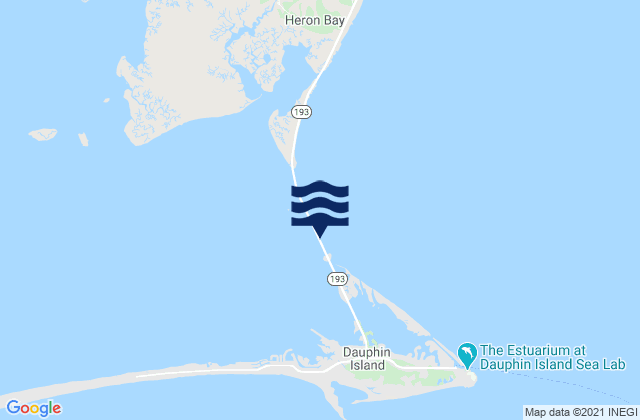 Dauphin Island Causeway, United States潮水