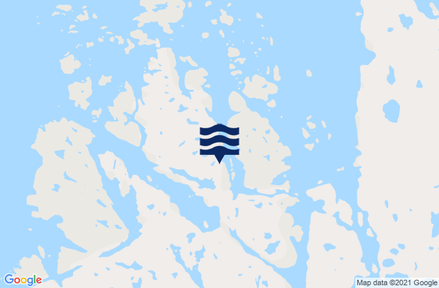 Dease Peninsula, Canada潮水