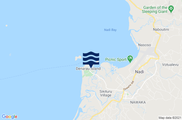 Denarau Island, Fiji潮水