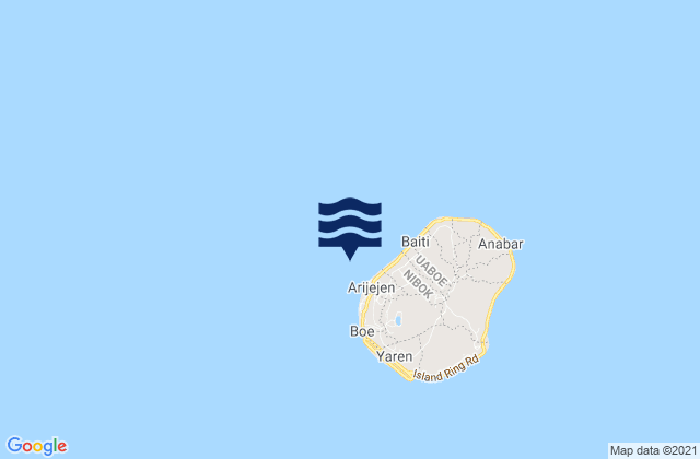 Denigomodu District, Nauru潮水