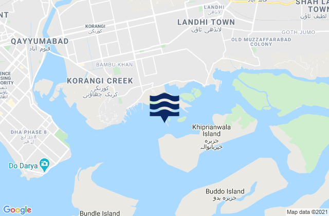 Dhari Island, Pakistan潮水