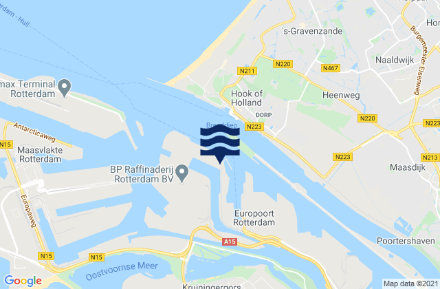 Dintelhaven, Netherlands潮水