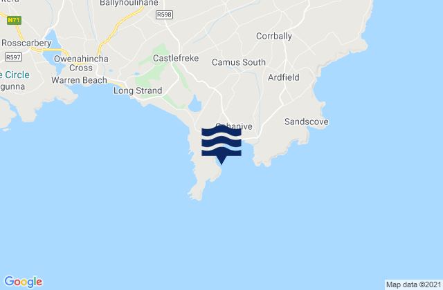 Dirk Bay, Ireland潮水