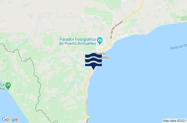 Distrito de Barú, Panama潮水