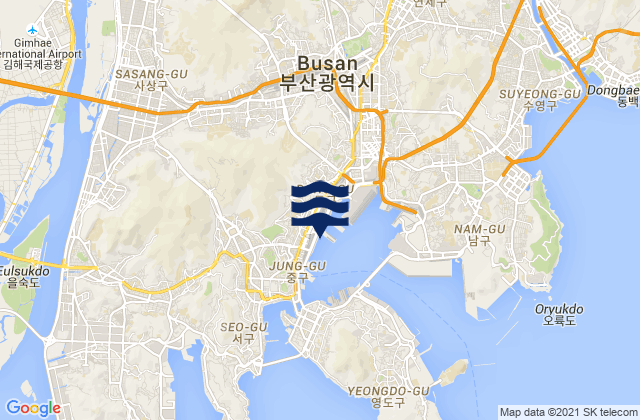 Dong-gu, South Korea潮水
