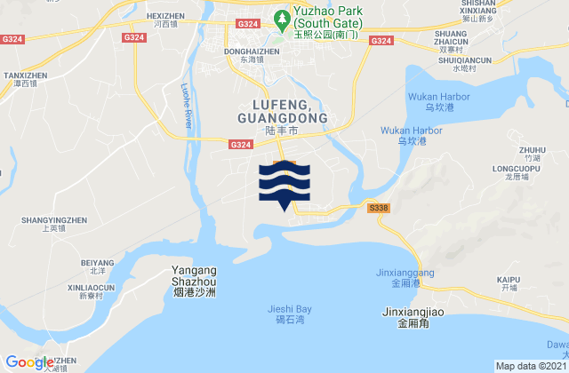 Donghai, China潮水