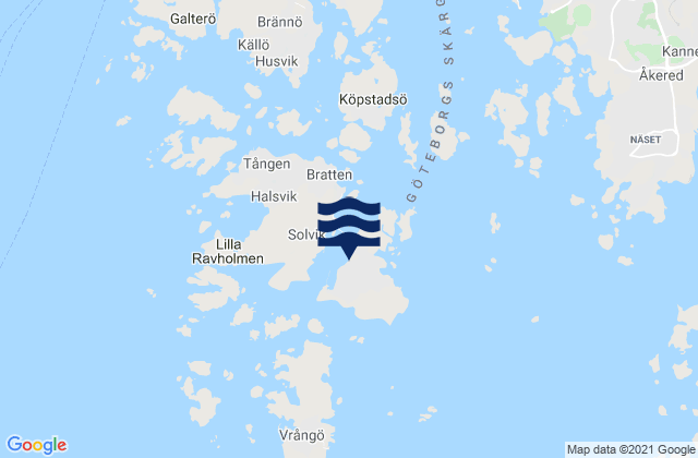 Donsö, Sweden潮水