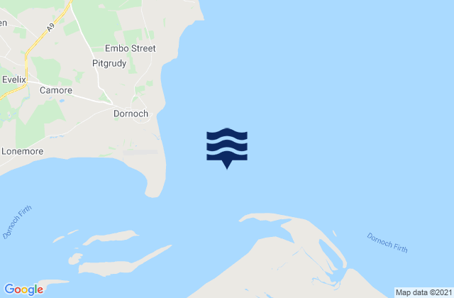 Dornoch Firth, United Kingdom潮水
