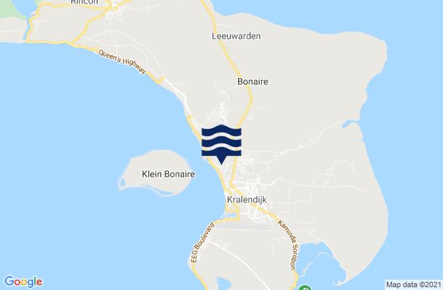 Dorp Antriol, Bonaire, Saint Eustatius and Saba 潮水
